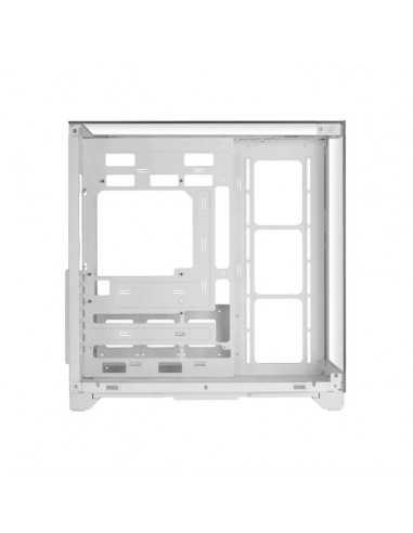 Caja ordenador mars gaming mcvision atx cristal templado blanca
