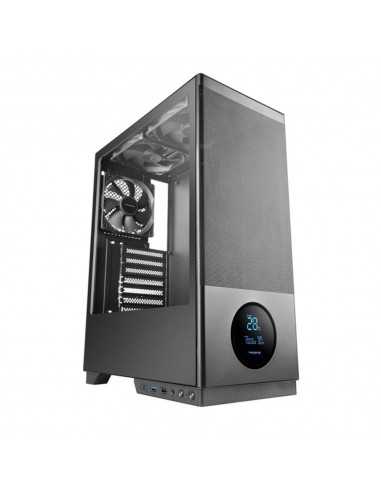 Caja ordenador gaming tacens 2sagitta20 atx cristal templado negra