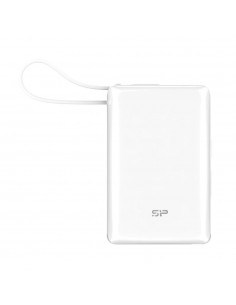 Powerbank silicon power cp10 10000mah blanco