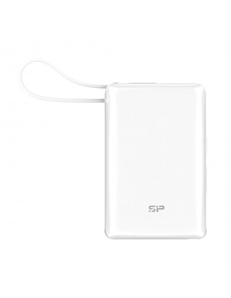 Powerbank silicon power cp10 10000mah blanco