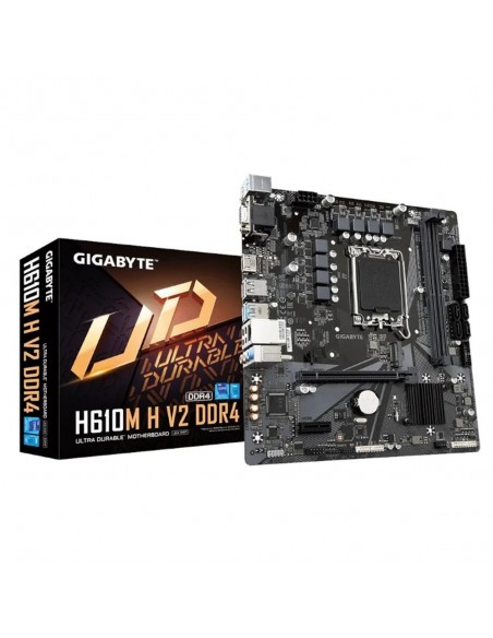 Placa base gigabyte h610m h v2 matx lga 1700 - 2x ddr5