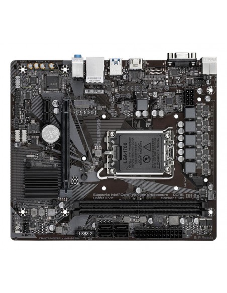 Placa base gigabyte h610m h v2 matx lga 1700 - 2x ddr5 Placa base gigabyte h610m h v2 matx lga 1700 - 2x ddr5