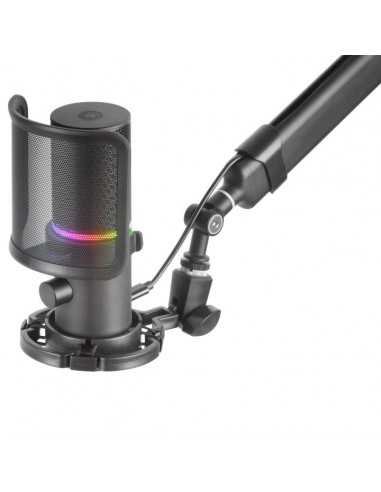 Microfono mars gaming mmicxt argb negro