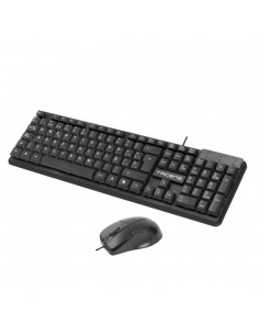 Teclado + raton tacens anima negro