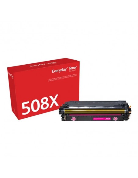 Toner xerox everyday compatible con hp 508x color laserjet enterprise m552(cf363x crg040hm) magenta