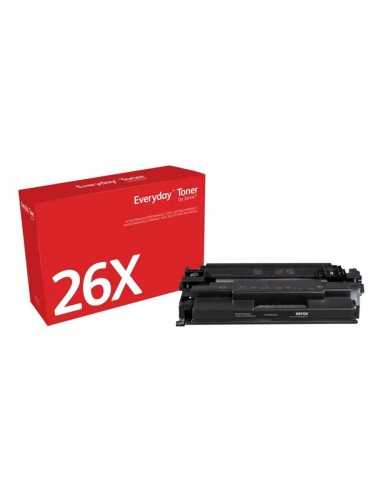 Toner xerox everyday compatible con hp 26x (cf226x) negro
