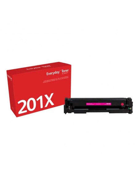 Toner xerox everyday compatible con hp 201x (cf403x) magenta