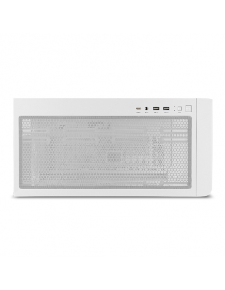 Caja ordenador gaming nox hummer ether atx argb cristal templado blanca Caja ordenador gaming nox hummer ether atx argb cristal templado blanca