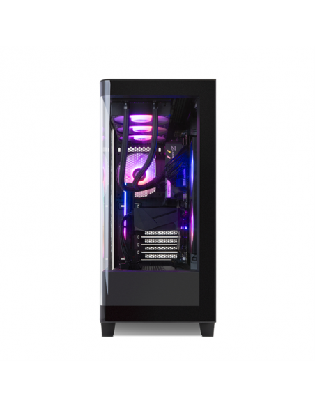 Caja ordenador gaming nox hummer ether atx argb cristal templado negro Caja ordenador gaming nox hummer ether atx argb cristal templado negro