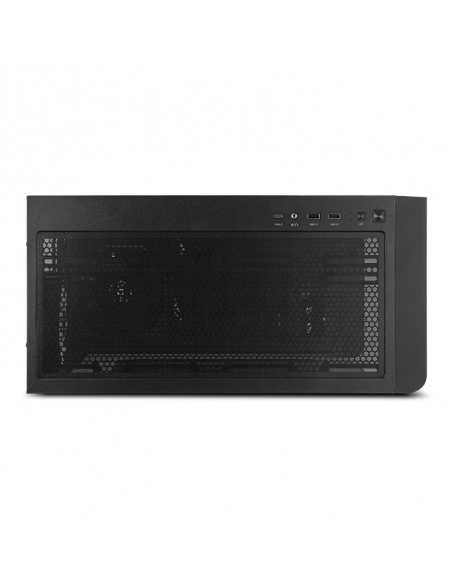Caja ordenador gaming nox hummer ether atx argb cristal templado negro Caja ordenador gaming nox hummer ether atx argb cristal templado negro