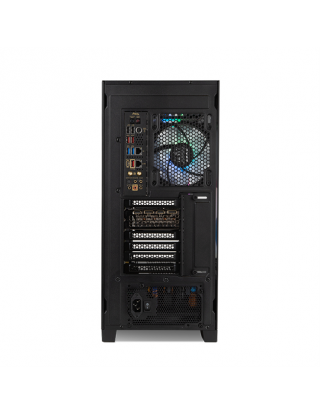 Caja ordenador gaming nox hummer ether atx argb cristal templado negro Caja ordenador gaming nox hummer ether atx argb cristal templado negro