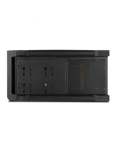 Caja ordenador gaming nox hummer ether atx argb cristal templado negro