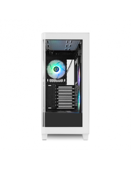 Caja ordenador gaming nox hummer ether atx argb cristal templado negro - blanco Caja ordenador gaming nox hummer ether atx argb cristal templado negro - blanco
