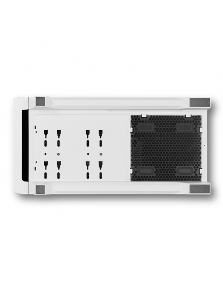 Caja ordenador gaming nox hummer ether atx argb cristal templado negro - blanco Caja ordenador gaming nox hummer ether atx argb cristal templado negro - blanco