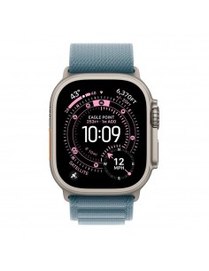 Smartwatch apple watch ultra 3&nbsp;gps + cellular&nbsp;49mm&nbsp;natural titanium case blue alpine loop - s