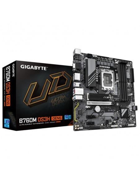 Placa base gigabyte b760 ds3h gen5 1700 atx 4x ddr5