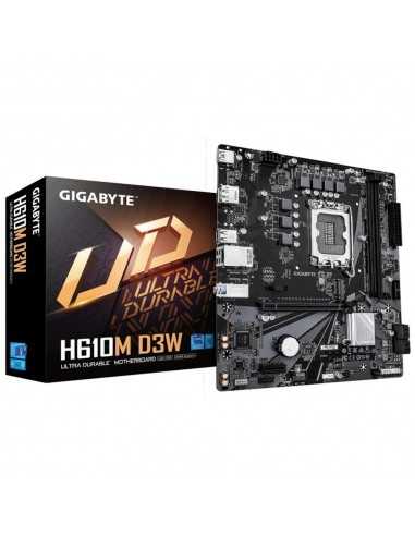 Placa base gigabyte h610m d3w 1700 matx 4xddr5