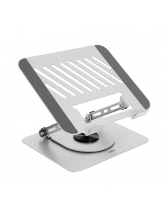 Soporte - base elevador tooq para portatil 17 pulgadas gris