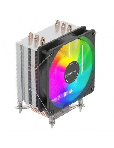 Ventilador disipador cpu unyka unycool h60 argb 120mm