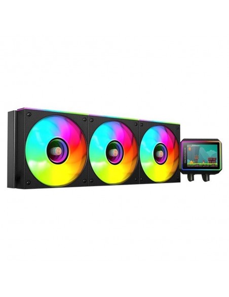 Kit refrigeracion liquida mars gaming mlvisionii360 argb 3x120mm negro