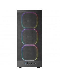 Caja ordenador mars gaming mcnebula atx argb cristal templado negro