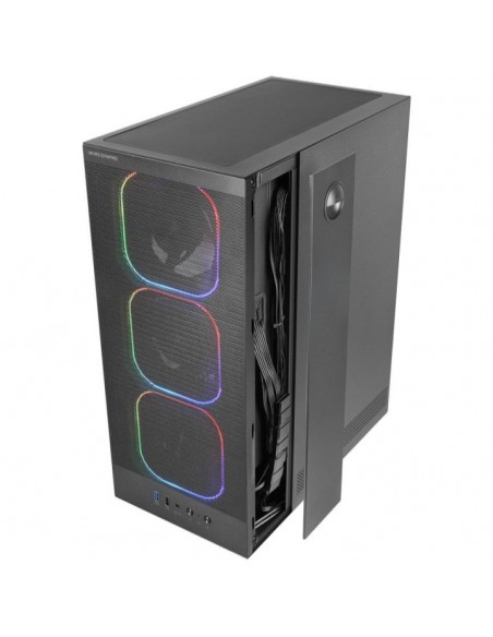 Caja ordenador mars gaming mcnebula atx argb cristal templado negro Caja ordenador mars gaming mcnebula atx argb cristal templado negro