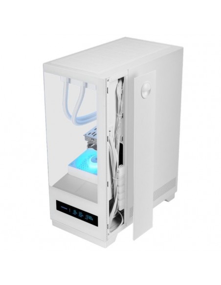 Caja ordenador mars gaming mcpulsarw atx cristal templado blanco Caja ordenador mars gaming mcpulsarw atx cristal templado blanco
