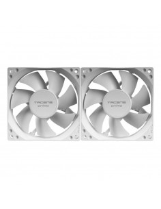 Ventilador caja tacens anima af8x2w 2x80mm blanco