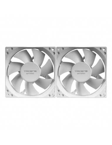 Ventilador caja tacens anima af8x2w 2x80mm blanco