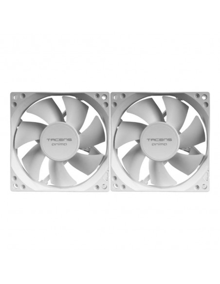 Ventilador caja tacens anima af8x2w 2x80mm blanco