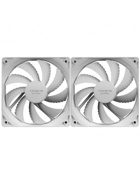 Ventilador caja tacens anima af12x2w 2x120mm blanco