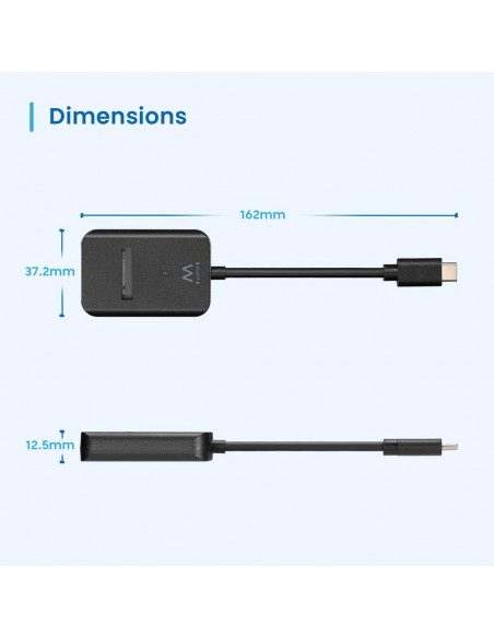 Docking station ewent para ssd m.2 usb tipo c