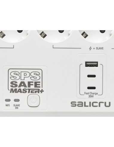 Regleta salicru sps safe master+ 6 tomas schuko