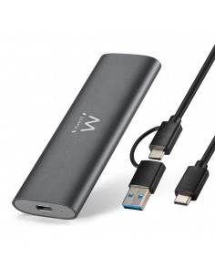 Carcasa ewent ew7061 para ssd m.2 - usb tipo c