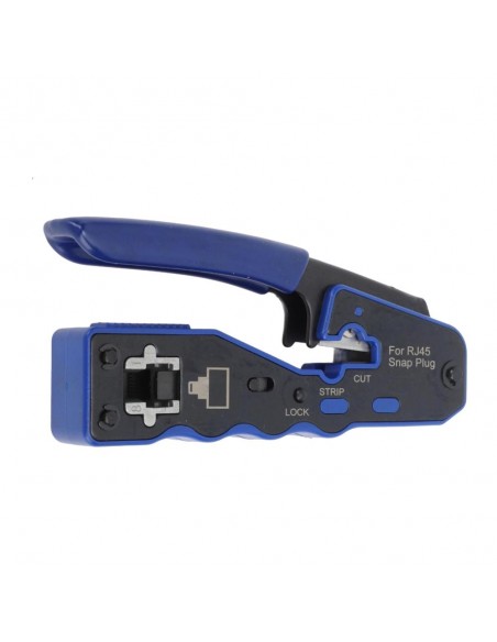 Crimpadora phasak rj45 fastcrimp profesional con pelacables td 020