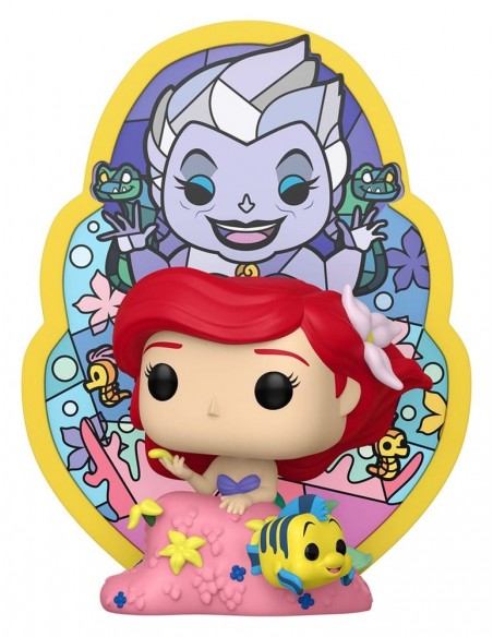 Funko pop deluxe little mermaid ariel (glass)