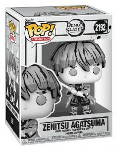 Funko pop animation demon slayer zenitsu (sumi - ink)
