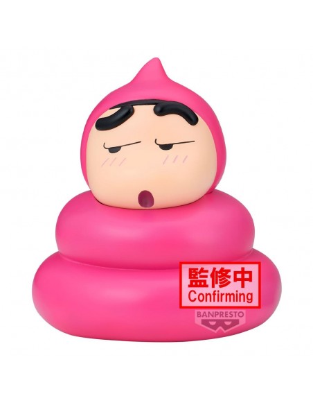 Figura banpresto crayon shinchan big sofvimates shinnosuke nohara poop cosplay ver.a