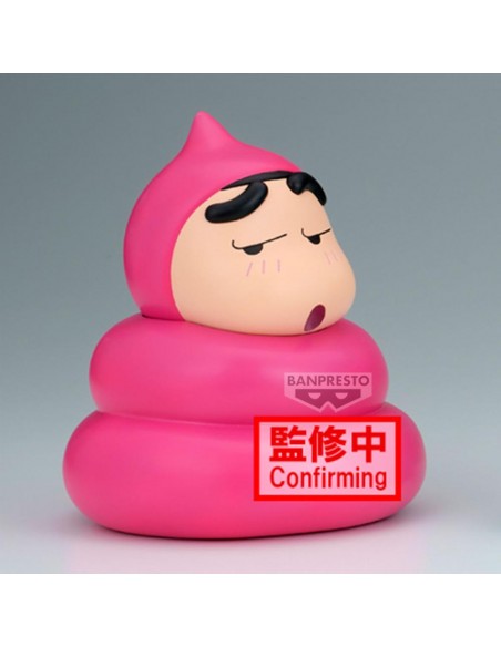 Figura banpresto crayon shinchan big sofvimates shinnosuke nohara poop cosplay ver.a