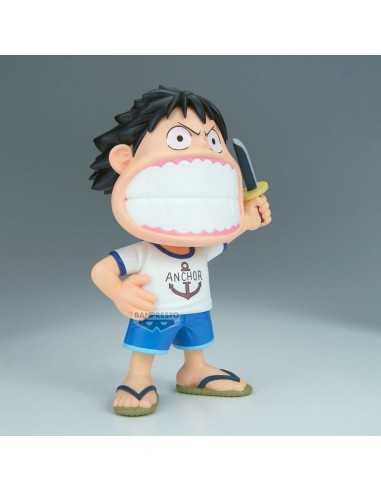 Figura banpresto one piece big sofvimates monkey d.luffy