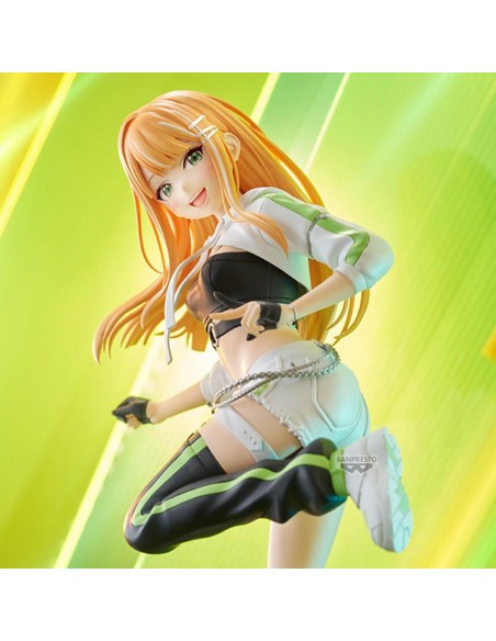 Figura banpresto the idolmaster gakuen espresto - accent green sumika shiun Figura banpresto the idolmaster gakuen espresto - accent green sumika shiun