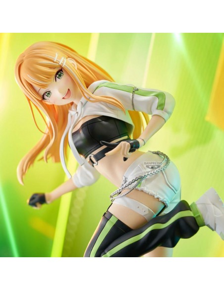 Figura banpresto the idolmaster gakuen espresto - accent green sumika shiun Figura banpresto the idolmaster gakuen espresto - accent green sumika shiun