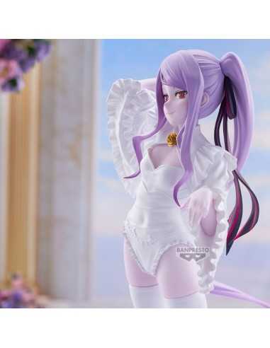 Figura banpresto overlord glitter&glamours - shalltear - wedding ver.