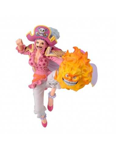 Figura banpresto one piece battle record collection extra - charlotte linlin -