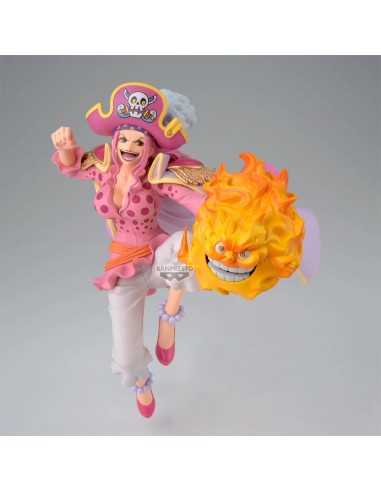 Figura banpresto one piece battle record collection extra - charlotte linlin -