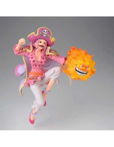 Figura banpresto one piece battle record collection extra - charlotte linlin -