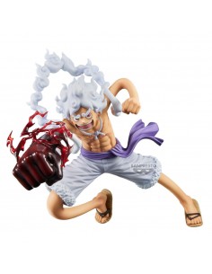 Figura banpresto one piece grandista - monkey d.luffy gear5 - special edition