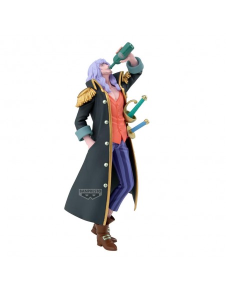 Figura banpresto one piece battle record collection - captain john -