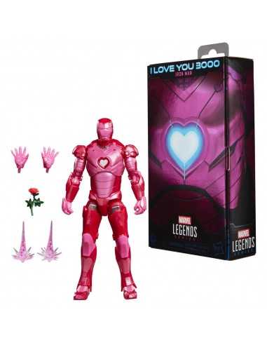 Figura hasbro marvel legends series i love you boo iron man
