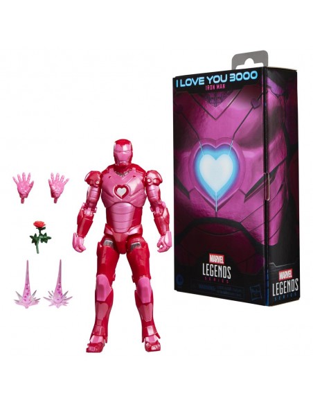Figura hasbro marvel legends series i love you boo iron man Figura hasbro marvel legends series i love you boo iron man